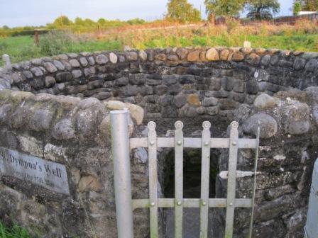 St. Dympna’s Holy Well in a field at Kildalkey. The feast day is celebrated on 15th May (photo by Joan Mullen)