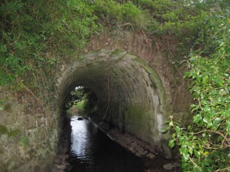 Old stone railway bridge at Athgaine Little near Cortown, Kells. This was on the GNR Oldcastle to Navan line which is now closed (photo by Eamonn Courtney)